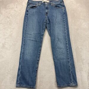 Vintage Levi's 505 Jeans Women 12 Low Straight Leg Nouveau Y2K Medium Wash Denim